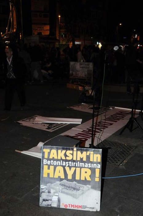 Taksim Meydanı trafiğe kapandı galerisi resim 10