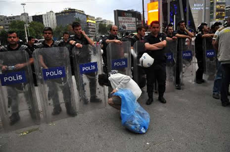 Ankara'da eylem manzaraları galerisi resim 10