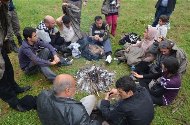 Meriç Nehri'nde kaçakları taşıyan tekne battı galerisi resim 5