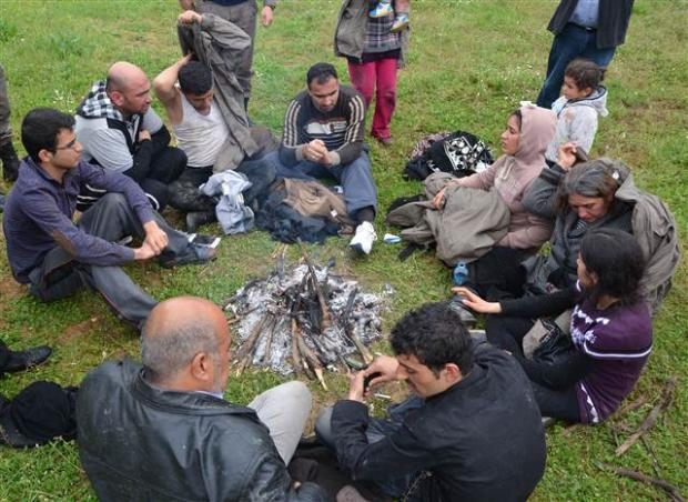 Meriç Nehri'nde kaçakları taşıyan tekne battı galerisi resim 8