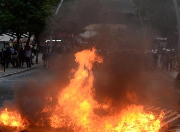 Kızılay'da 'Soma' eylemine polis müdahale etti galerisi resim 43