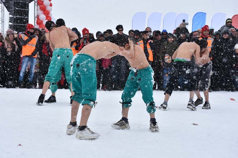 2 bin 800 metrede kar festivali galerisi resim 11