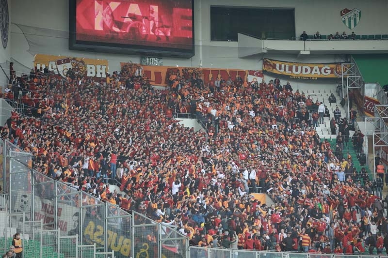 Bursaspor - Galatasaray maçından ilgin kareler galerisi resim 20