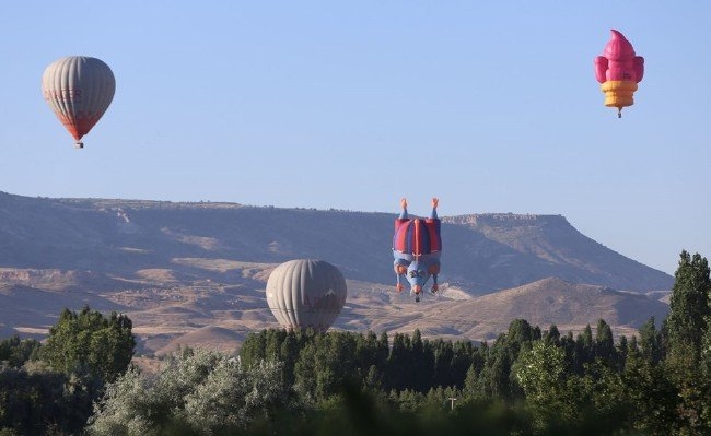 Kapadokya Balon Festivali'nden renkli manzaralar! galerisi resim 15