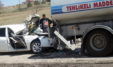 Kırıkkale'de faciadan dönüldü  galerisi resim 1