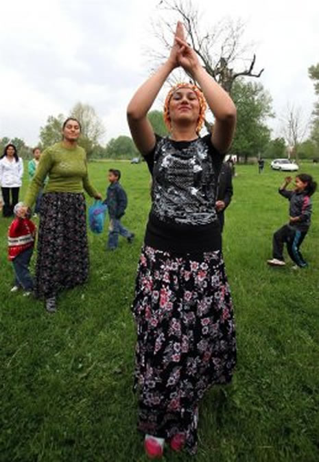 Edirne'de Kakava Şenliği ateşi yakıldı galerisi resim 15