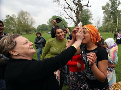 Edirne'de Kakava Şenliği ateşi yakıldı galerisi resim 18