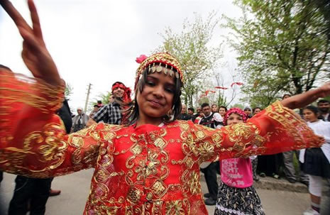 Edirne'de Kakava Şenliği ateşi yakıldı galerisi resim 20