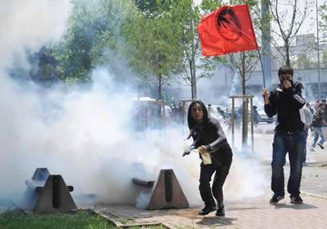 Beşiktaş'ta öğrenci protestosu!  galerisi resim 5