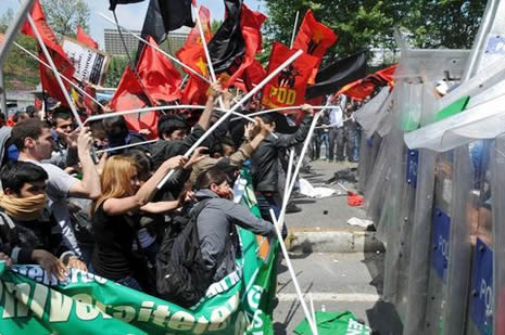 Beşiktaş'ta öğrenci protestosu!  galerisi resim 6