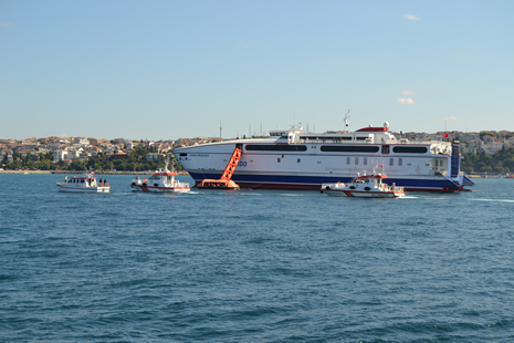 İstanbul Boğazı'ndaki tatbikat nefes kesti galerisi resim 19