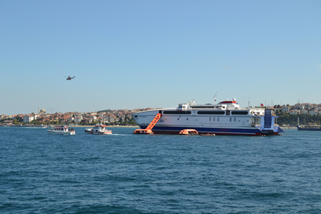 İstanbul Boğazı'ndaki tatbikat nefes kesti galerisi resim 21