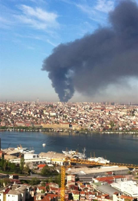 Sosyal medya'dan yangın görüntüleri galerisi resim 2