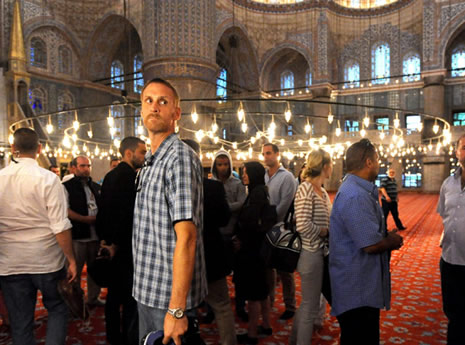 Madonna, Ayasofya ve Sultanahmet'i gezdi galerisi resim 4