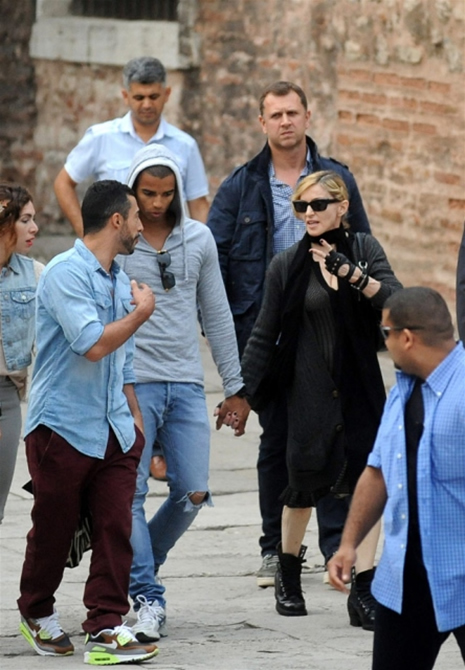 Madonna, Ayasofya ve Sultanahmet'i gezdi galerisi resim 6