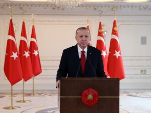 Cumhurbaşkanı Erdoğan: “Cumhur İttifakı’na yönelttikleri tehditlere baktığımızda katıksız bir faşizmin izlerini görüyoruz”