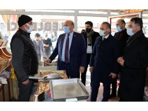 AK Parti Erzincan Milletvekilleri esnaf ziyaretinde bulundu