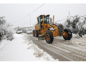 Mudanya’da kar mesaisi başladı