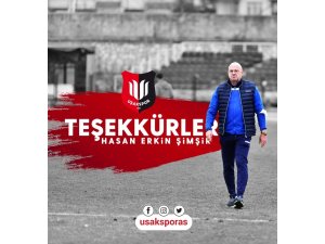 Uşakspor’da Şimşir dönemi sona erdi