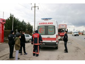 Düğün salonunda çıkan yangını söndürmek isterken dumandan zehirlendi