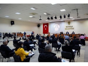 Menteşe Belediyesi Nisan ayı meclis toplantısı yapıldı