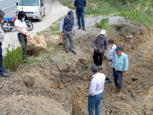 Akseki Taşlıca’daki sulama sistemindeki arızaya hızlı müdahale