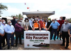 Kepez’den mahalleye dönüşen 6 köye pazar