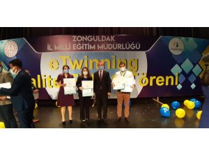 E-Twinning ödülüne layık görüldüler