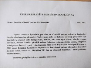 MHP’li Meclis Üyelerinden Esnaf Önergesi