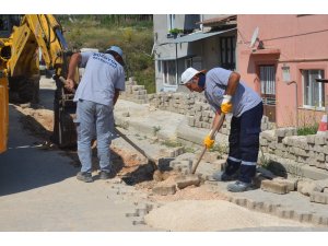 Yol düzenleme çalışmaları devam ediyor