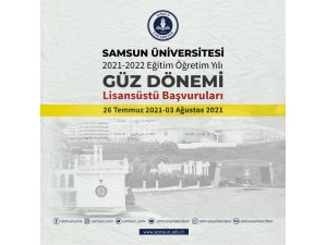 Samsun Üniversitesi lisansüstü öğrenci alım ilanı yayımladı