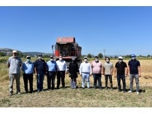 İnönü’de tarımsal faaliyetlerin kazasız geçmesi için kurban kesildi