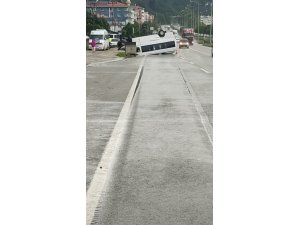 Giresun’da trafik kazası: 4 yaralı