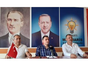 Ak Parti Marmaris İlçe Yönetimi yangınlar ve yangın sonrası söylenenler ile ilgili açıklamada bulundu