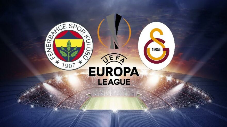 UEFA Avrupa Ligi’nde Fenerbahçe ve Galatasaray’ın rakipleri belli oldu