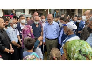 Bakan Soylu, selin en çok etkilediği Zafer köyünde