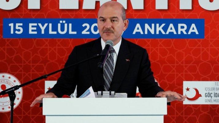 İçişleri Bakanı Süleyman Soylu’dan göçmen açıklaması