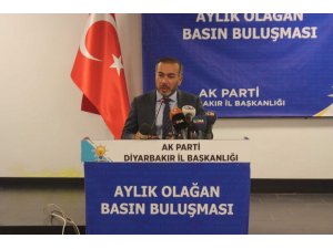 AK Parti Diyarbakır İl Başkanı Aydın’dan tüm muhalefet partilerine çağrı: "Kürtleri sorun olarak görmekten vazgeçin artık"