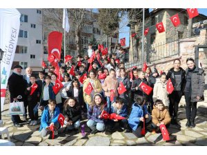 Öğrenciler Atatürk ve Milli Mücadele Anı Evi’nde bir araya geldi