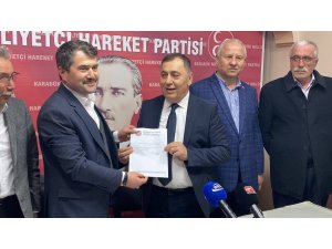 Karagül MHP’ye milletvekili aday adaylığı başvurusu yaptı