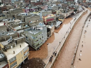 Meteoroloji yine uyardı: Deprem bölgesinde sel tehlikesi sürüyor