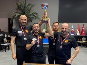 Göztepe’nin bilardo takımı Türkiye ikincisi oldu