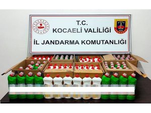 Kocaeli’de binlerce sahte deterjan ele geçirildi