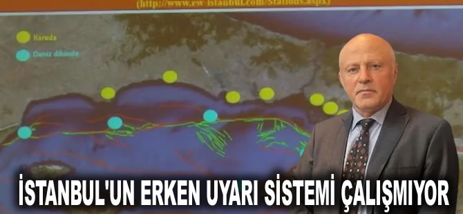 Prof. Dr. Hüseyin Öztürk'ten korkutan 'deprem' açıklaması: İstanbul'un erken uyarı sistemi çalışmıyor