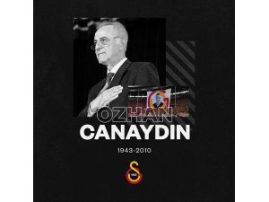 Galatasaray’dan Özhan Canaydın için anma mesajı