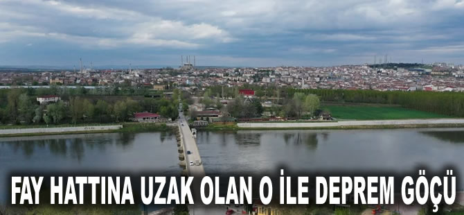 Fay hattına uzak olan o ile deprem göçü: Köyleri bile doldu taştı