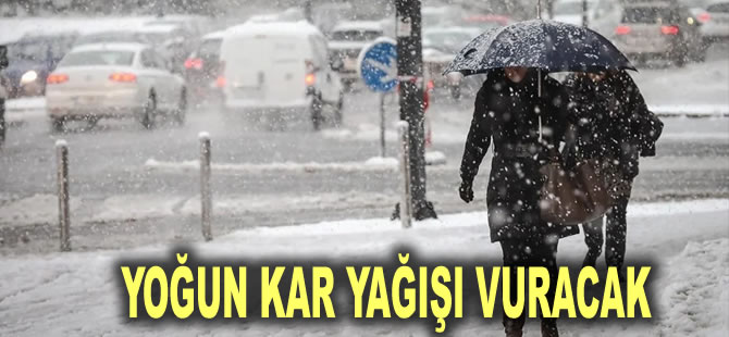 Meteoroloji'den 17 ile alarm! Yoğun kar yağışı vuracak