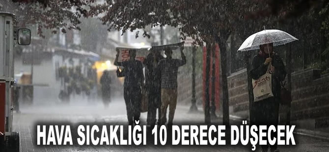 İstanbullular dikkat! Hava sıcaklığı bir günde 10 derece düşecek