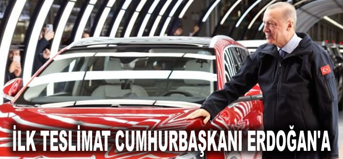 Togg'un ilk teslimatı pazartesi günü Cumhurbaşkanı Erdoğan'a yapılacak