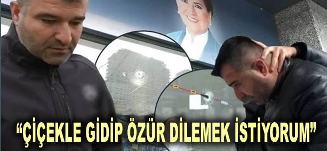 İYİ Parti binasına kurşun | Şantiye şefi: Çiçekle gidip özür dilemek istiyorum